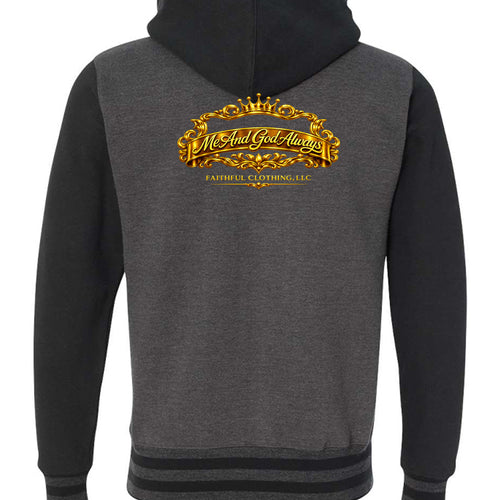 Charcoal Heather/ Black - IND45UVZ - BACK