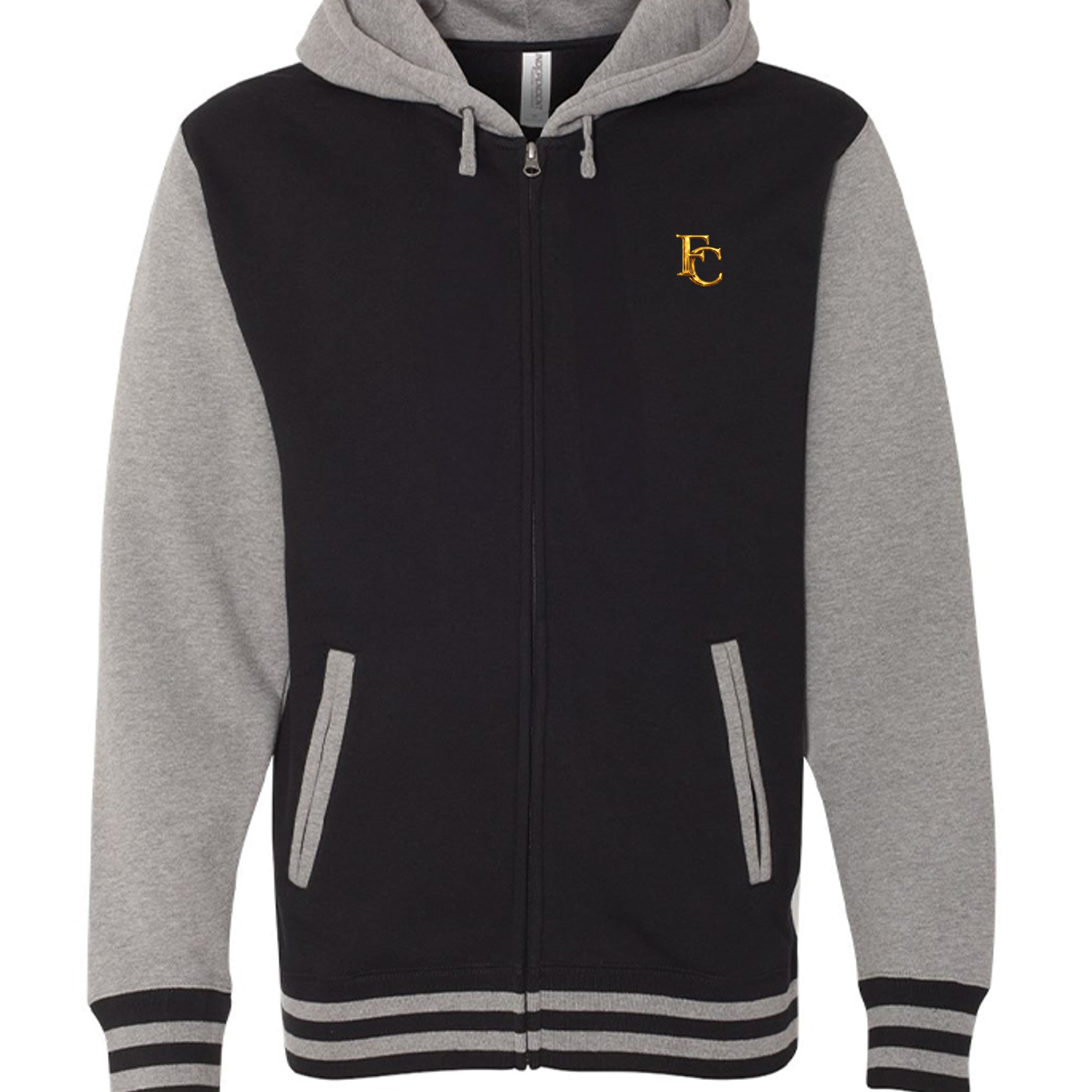 Black/ Gunmetal Heather - IND45UVZ - FRONT